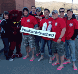 CNB Employees Attend Walk A Mile In Her Shoes Event